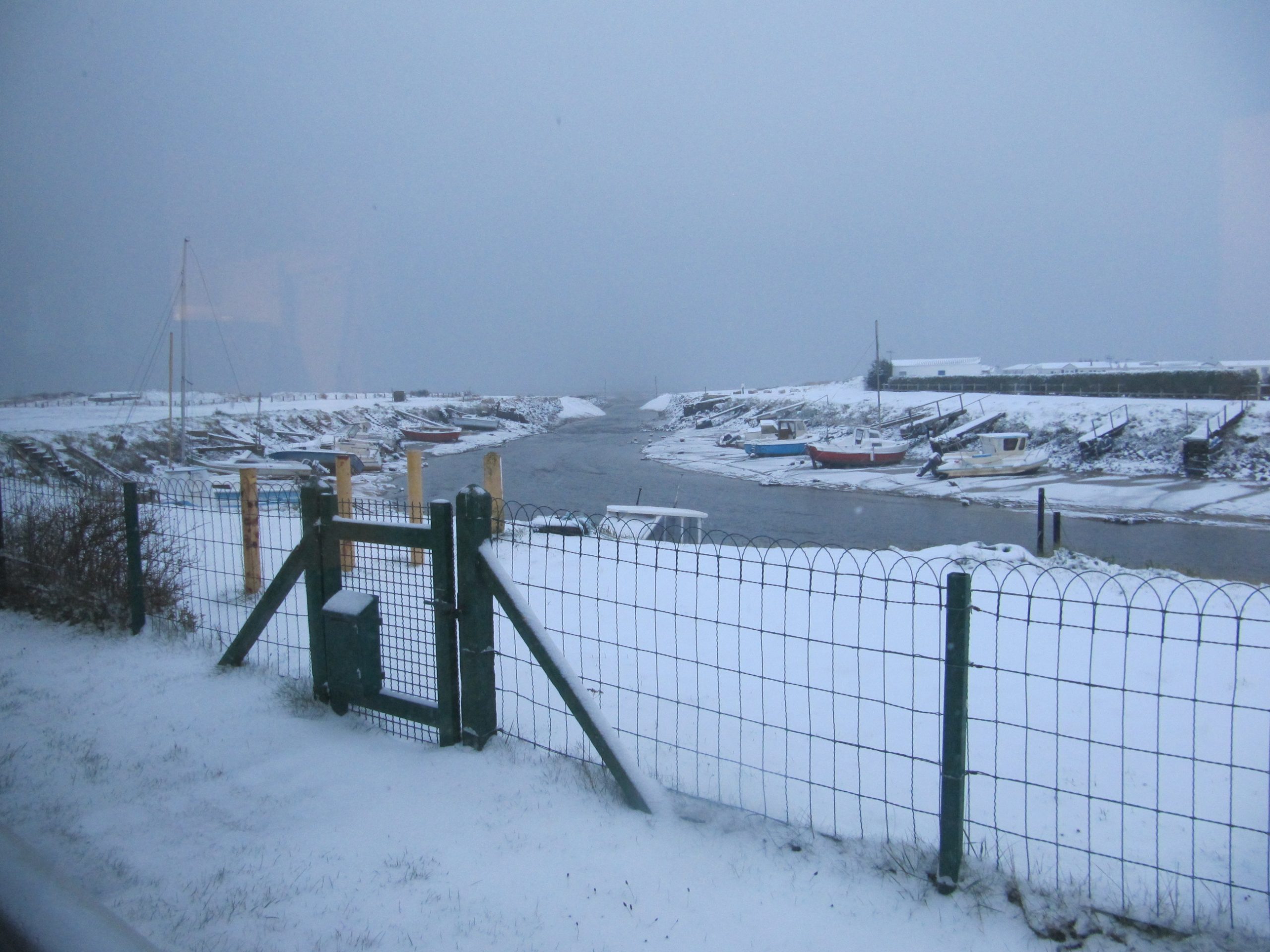 Janvier 2013 : Il neige sur le Port Sinope